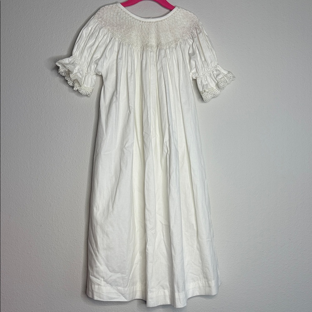 Charming White Kids Formal Dress